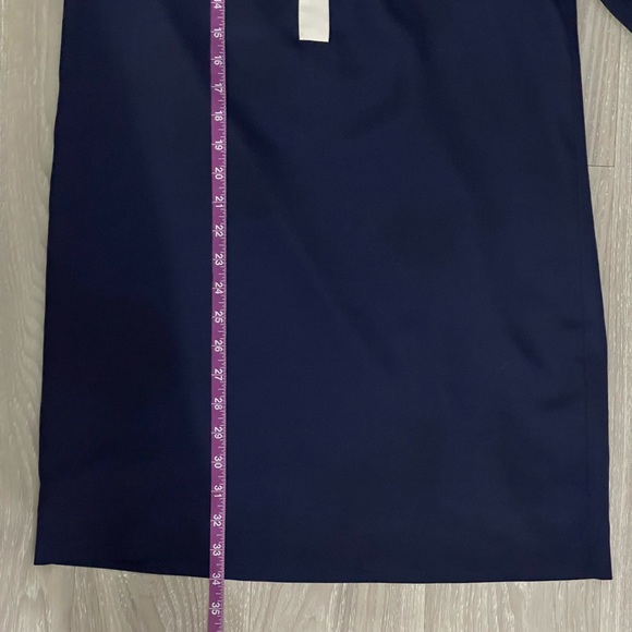 J. Crew Navy Shirt Dress - Picture 8 of 8